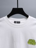 Balenciaga Classic Logo Printed Short Sleeve Unisex Versatile Casual T-shirt