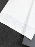 Givenchy Classic Embroidered Logo Short Sleeve Couple Versatile Casual T-shirt