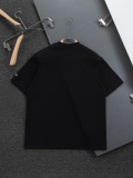 Burberry Classic Checkered Splicing Short Sleeve Couple Versatile Casual T-shirt