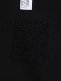 Loewe Classic Embroidered Hollow Logo Short Sleeve Couple Versatile Casual T-shirt