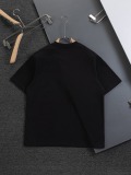 Loewe Fashion Embroidery Gradient Vine Logo Short Sleeve Unisex Versatile Casual T-shirt