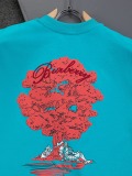 Burberry New Fashion Foam Printed Short Sleeve Couple Versatile Casual T-shirt