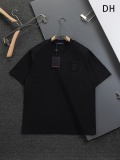 Louis Vuitton Classic Cloth Embroidered Logo Short Sleeve Couple Versatile Casual T-shirt