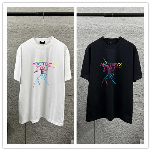 ARC'TERYX Classic Personalized Logo Printed Short Sleeve Couple Versatile Casual T-shirt