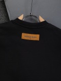 Louis Vuitton Classic Fashion Embroidered Logo Short Sleeve Couple Versatile Casual T-shirt