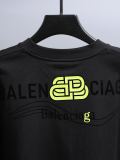 Balenciaga Classic Logo Printed Short Sleeve Unisex Versatile Casual T-shirt