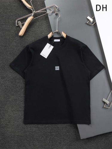 Givenchy Classic Embroidered Logo Short Sleeve Couple Versatile Casual T-shirt
