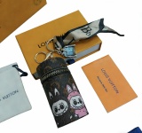 Louis Vuitton Couple Fashion Versatile Labubu Keychain Bag Hanging Accessories Wallet
