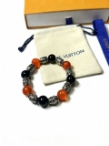 Louis Vuitton Couple Retro Multi Element Agate Bracelet