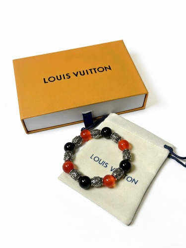 Louis Vuitton Couple Retro Multi Element Agate Bracelet