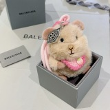 Balenciaga Unisex Fashion Trend Capibala Bag Pendant Keychain