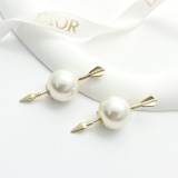 Dior New Fashion Cupid Arrow Pearl Earrings