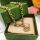 Gucci Classic Retro Interlocking GG Necklace