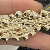 Chanel New Fashion Diamond Set CC Hair Clip