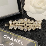 Chanel New Fashion Diamond Set CC Hair Clip
