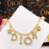 Louis Vuitton Fashion Versatile Star Clover Letter Bracelet