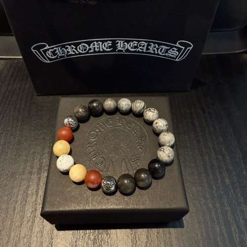 Chrome Hearts Classic Retro Multi Element Color Blocked Bracelet