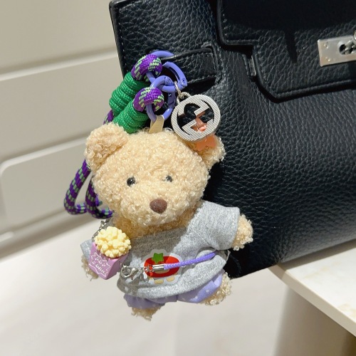 Gucci Fashion Bear GG Keychain Bag Pendant