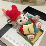 Gucci Fashion Versatile Bear Double G Keychain Bag Pendant