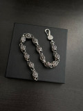 Chrome Hearts Classic Retro Punk Cross Bracelet