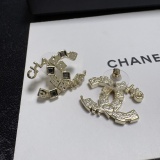 Chanel Classic Retro Logo Letter Earstuds