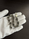 Chrome Hearts Classic Retro Punk Cross Bracelet