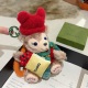Gucci Fashion Versatile Bear Double G Keychain Bag Pendant