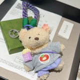 Gucci Fashion Bear GG Keychain Bag Pendant