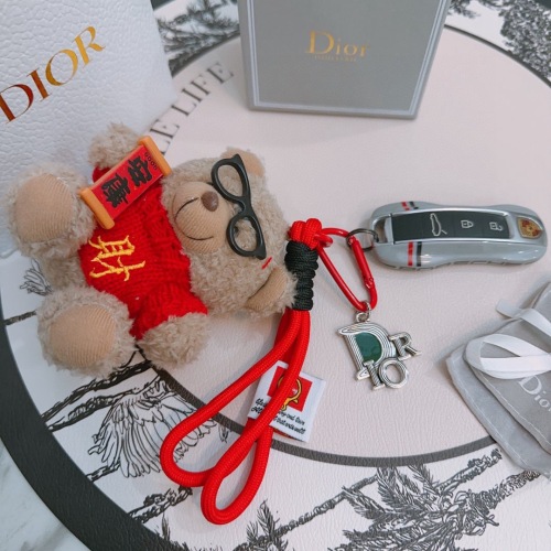 Dior Classic Bear Logo Keychain Bag Pendant