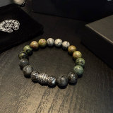 Chrome Hearts Classic Retro Multi Element Color Blocked Bracelet