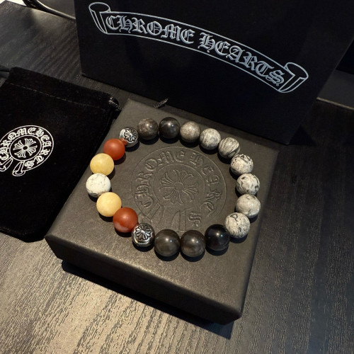 Chrome Hearts Classic Retro Multi Element Color Blocked Bracelet