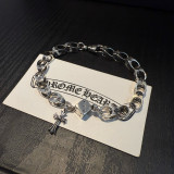 Chrome Hearts Classic Retro Cross Dice Bracelet