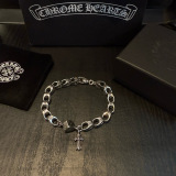 Chrome Hearts Classic Retro Cross Dice Bracelet