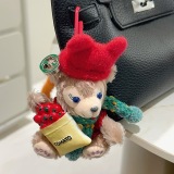 Gucci Fashion Versatile Bear Double G Keychain Bag Pendant