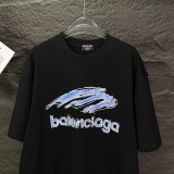 Balenciaga Classic Logo Printed Short Sleeve Couple Casual Loose T-shirt
