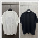 Chrome Hearts Classic Embroidered Horseshoe T-shirt Couple Loose Casual Short Sleeve