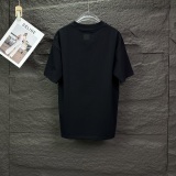 Louis Vuitton Classic Embroidered Animal LogoT girl Couple Versatile Casual Short Sleeves