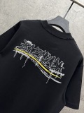 Balenciaga Classic Embroidery Logo T-Shirt Couple Loose Casual Short Sleeves