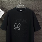 Loewe Classic Embroidery Logo T-shirt Couple Versatile Casual Short Sleeves