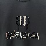 Balenciaga Classic Personalized Logo Printed T-shirt Couple Versatile Casual Short Sleeve
