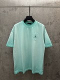 Chrome Hearts Fashion Patch Embroidered Cross T-shirt Couple Versatile Casual Short Sleeve