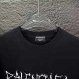 Balenciaga Classic Logo Printed T-shirt Couple Versatile Casual Short Sleeve