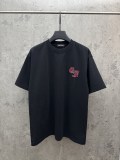 Chrome Hearts Fashion Patch Embroidered T-shirt Couple Versatile Casual Short Sleeve