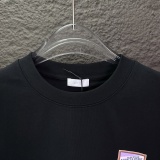 Dior Classic Embroidery LogoT girl Couple Versatile Casual Short Sleeves