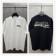 Balenciaga Classic Embroidery Logo T-Shirt Couple Loose Casual Short Sleeves
