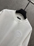 Chrome Hearts Classic Embroidered Horseshoe T-shirt Couple Loose Casual Short Sleeve