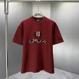 Balenciaga Classic Personalized Logo Printed T-shirt Couple Versatile Casual Short Sleeve