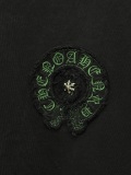 Chrome Hearts Fashion Patch Embroidered T-shirt Couple Loose Casual Short Sleeve