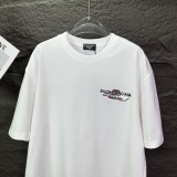 Balenciaga Couple Classic Embroidered Logo Versatile Casual Short Sleeve T-shirt