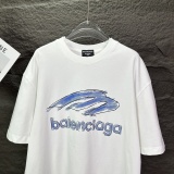 Balenciaga Classic Logo Printed Short Sleeve Couple Casual Loose T-shirt
